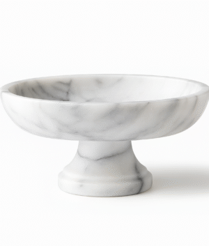 Marble ice cream bowl